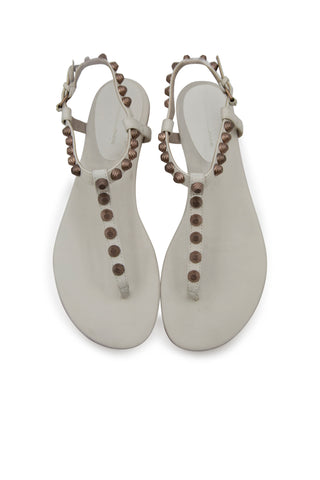 Arena Sandals in Blanco Light Sandals Balenciaga   