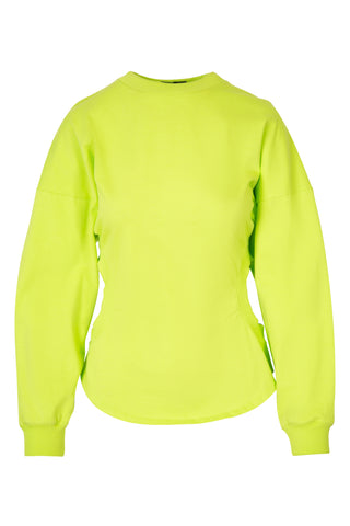 Cutout Jersey Crewneck | (est. retail $275) Sweaters & Knits A.W.A.K.E. MODE   