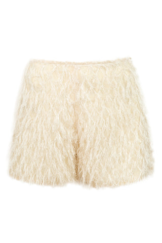 Textured Mini Shorts | (est. retail $695) Shorts Alejandra Alonso Rojas   