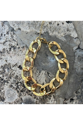Azlin Curb Chain Necklace Necklace Saint Moran   