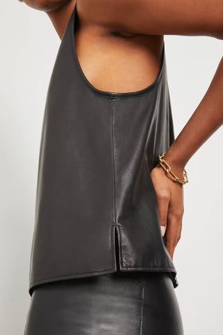 By Goop Kirkendoll Leather Tank Top | (est. retail $695) Shirts & Tops G. Label   