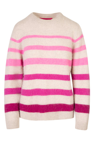 Cashmere Degrade Striped Sweater | (est. retail $875)