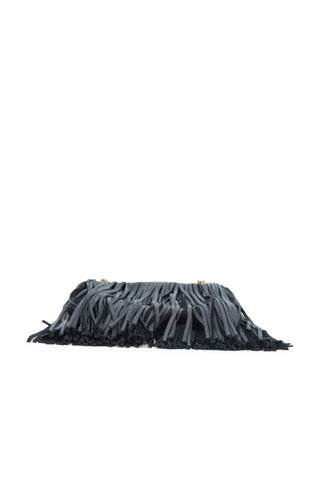 Grace Fringed Suede Small Bag | (est. retail $1,290) Crossbody Bags Saint Laurent   