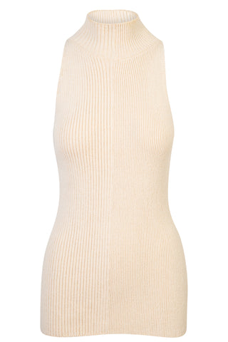 Cotton Jersey Variegated Ribbed Knit Top Shirts & Tops Proenza Schouler   