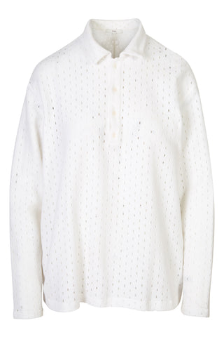 Hensley Pique Men's Polo Shirt | (est. retail $425) Shirts & Tops Tibi   