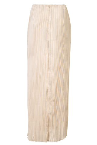 Ziara Pleated Maxi Skirt | (est. retail $550) Skirts Rachel Gilbert   