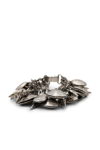 Silver Seashell Charm Bracelet Bracelets Ralph Lauren   