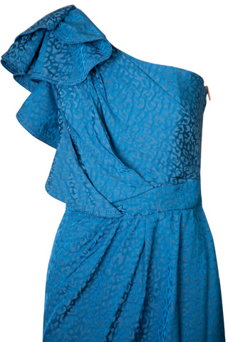 Opponent Interpretation Jacquard One-Shoulder Dress | (est. retail $2,415) Dresses Johanna Ortiz   