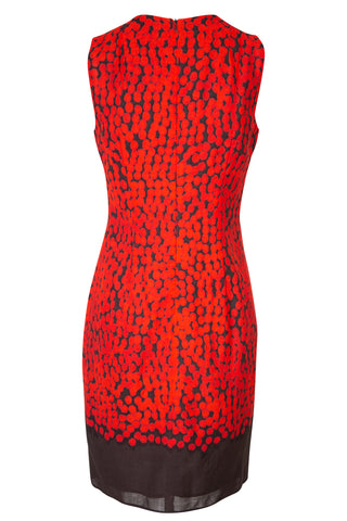 x Bergdorf Goodman Polka Dot Printed Knee-Length Dress Dresses Akris Punto   