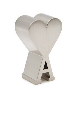 Logo Heart Paper Weight Decorative Accents AMI Paris   