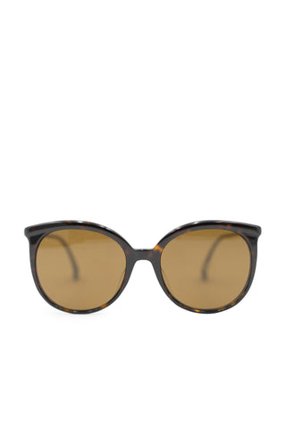 Avana Sunglasses in Brown/Black | new with tags Eyewear Bottega Veneta   