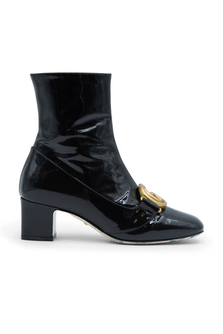 'Victorie' Ankle Patent 55mm Ankle Boots Boots Gucci   