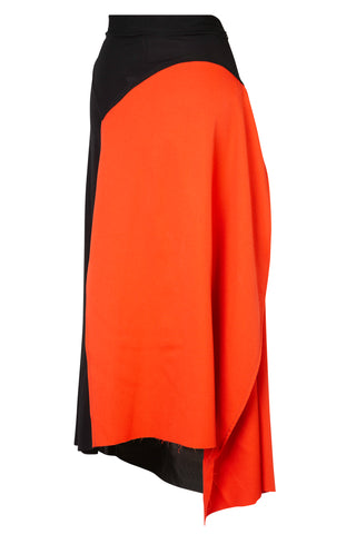 Black & Red Maxi Skirt | Spring '17 Runway Skirts Celine   