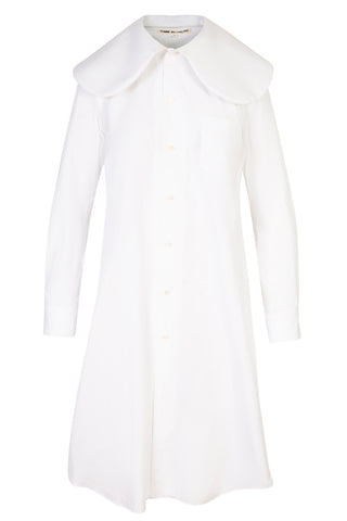 Khadi Peter Pan Collar Cotton Mid-length Dress | (est. retail $560)