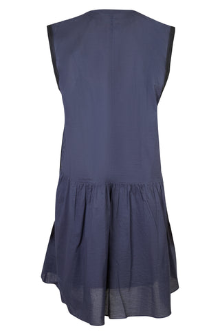 Navy Dress with Eyelet Detailing | new with tags Dresses Tibi   