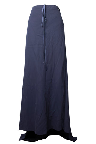 Self Tie Maxi Skirt in Blue | new with tags (est. retail $640) Skirts Rosie Assoulin   
