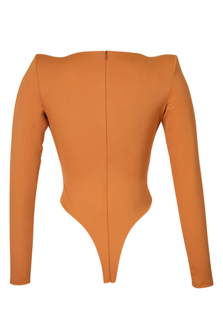 Della Long Sleeve Scoop Cup Bodysuit | (est. retail $800) new with tags Shirts & Tops Alex Perry   