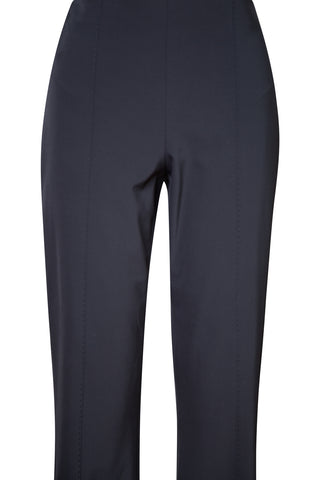 Straight Leg Trousers in Black Pants The Row   