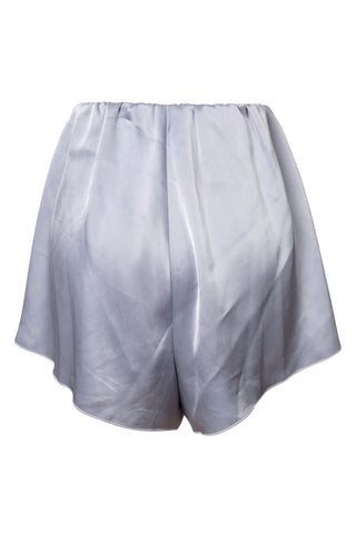 Blue Flowy Shorts Clothing Nanushka   