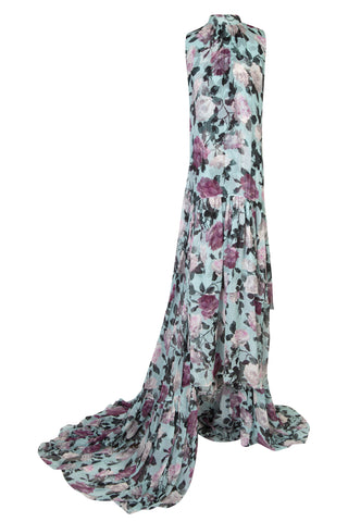 Floral Halter Gown | 2019 Collection Dresses Erdem   