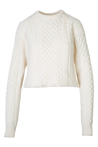 Thousand in One Way Sweater in Ivory | (est. retail $750) Sweaters & Knits Rosie Assoulin   