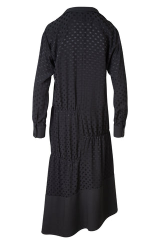 Dot Jacquard Dolman Tie Neck Dress | Fall '19 Collection Dresses Tibi   
