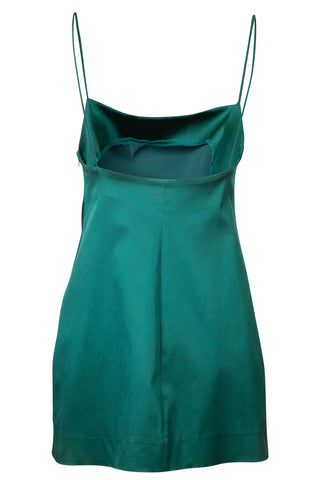 Mini Slip Dress in Green Dresses Paris Georgia   
