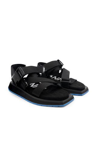 Performance Webbing Sandals in Black | (est. retail $375) Sandals Ganni   