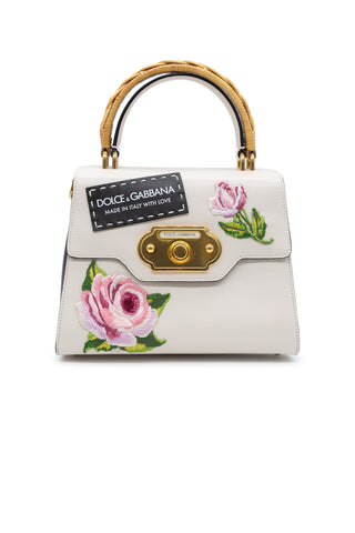 Welcome Medium Vintage Top Handle Bag | SS '18 Collection (est. retail $1,810) Top Handle Bags Dolce & Gabbana   