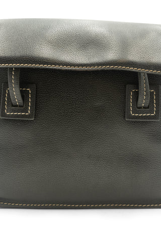 Vintage Black Santal PM Shoulder Bags Delvaux   