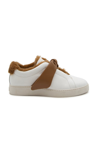 Asymmetric Clarita Leather Slip-On Sneakers | (est. retail $450) Sneakers Alexandre Birman   