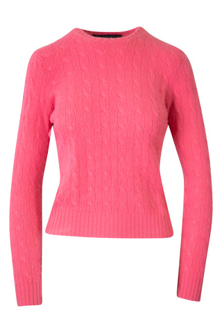Black Label Pink Cashmere Sweater Sweaters & Knits Ralph Lauren   