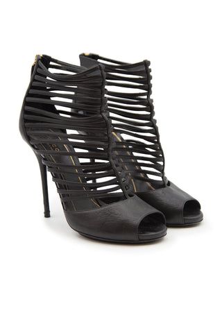 Inga Heeled Sandals in Black Sandals Gucci   