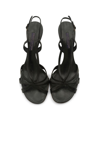 Purple Label Suede Sandal Sandals Ralph Lauren   