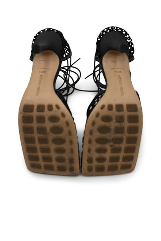 Stretch Sandal in Black  | (est. retail $1,100) Sandals Bottega Veneta   