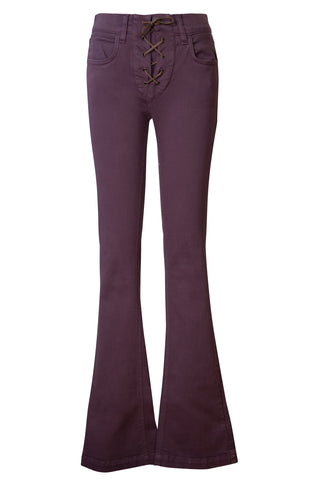 Purple Lace Up Jeans | new with tags (est. retail $570) Denim Etro   