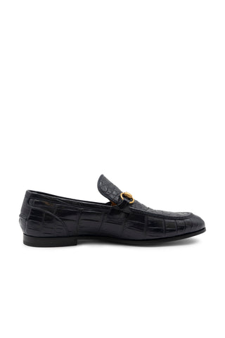 Jordaan Crocodile Loafer | (est. retail $3,900) Loafers Gucci   