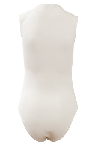 'Brooks' Bodysuit in White Bodysuits Hedge   