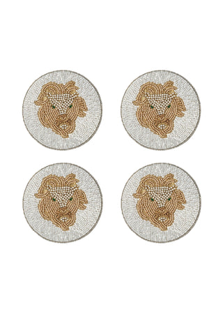 Leo Coasters, Set Of Four  Joanna Buchanan   