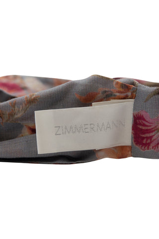 Floral Print Headband  Zimmermann   