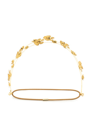Zinnia Headband in Crystal | (est. retail $625) Headband Jennifer Behr   