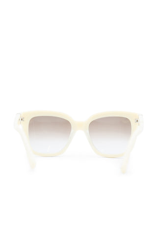 Valentino Garavani Ivory Rockstud Sunglasses Eyewear Valentino   