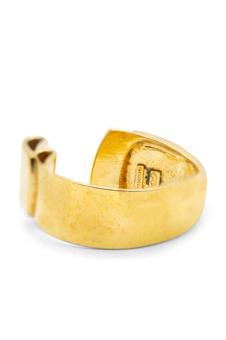 Vintage Gold-Plated Cuff Bracelets Lagerfeld   