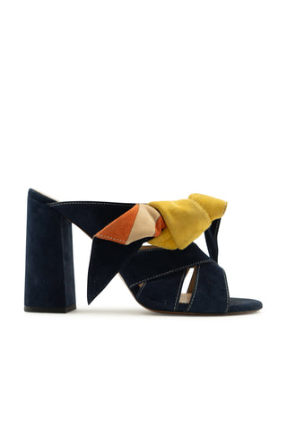 Nellie Suede Bow Sandals