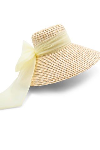 Mirabal Hat in Yellow | new with tags (est. retail $495) Hats Eugenia Kim   