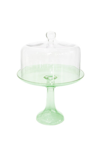 Estelle Cake Stand (Mint Green) Cake Stand Estelle Colored Glasses   