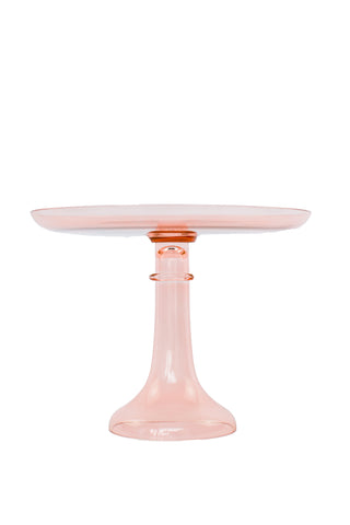 Estelle Cake Stand (Blush Pink) Cake Stand Estelle Colored Glasses   