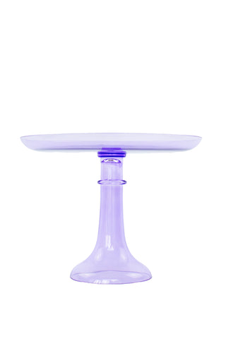 Estelle Cake Stand (Lavender) Cake Stand Estelle Colored Glasses   
