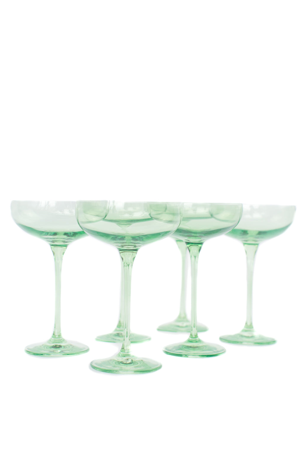 Estelle Colored Champagne Flute - Set of 6 {Yellow}