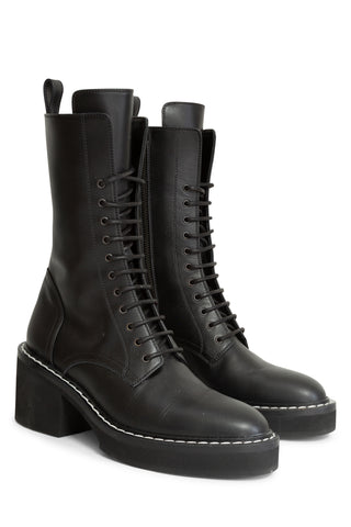 Leather Cody Mid-Calf Boots | (est. retail $1,290) Shoes Khaite   
